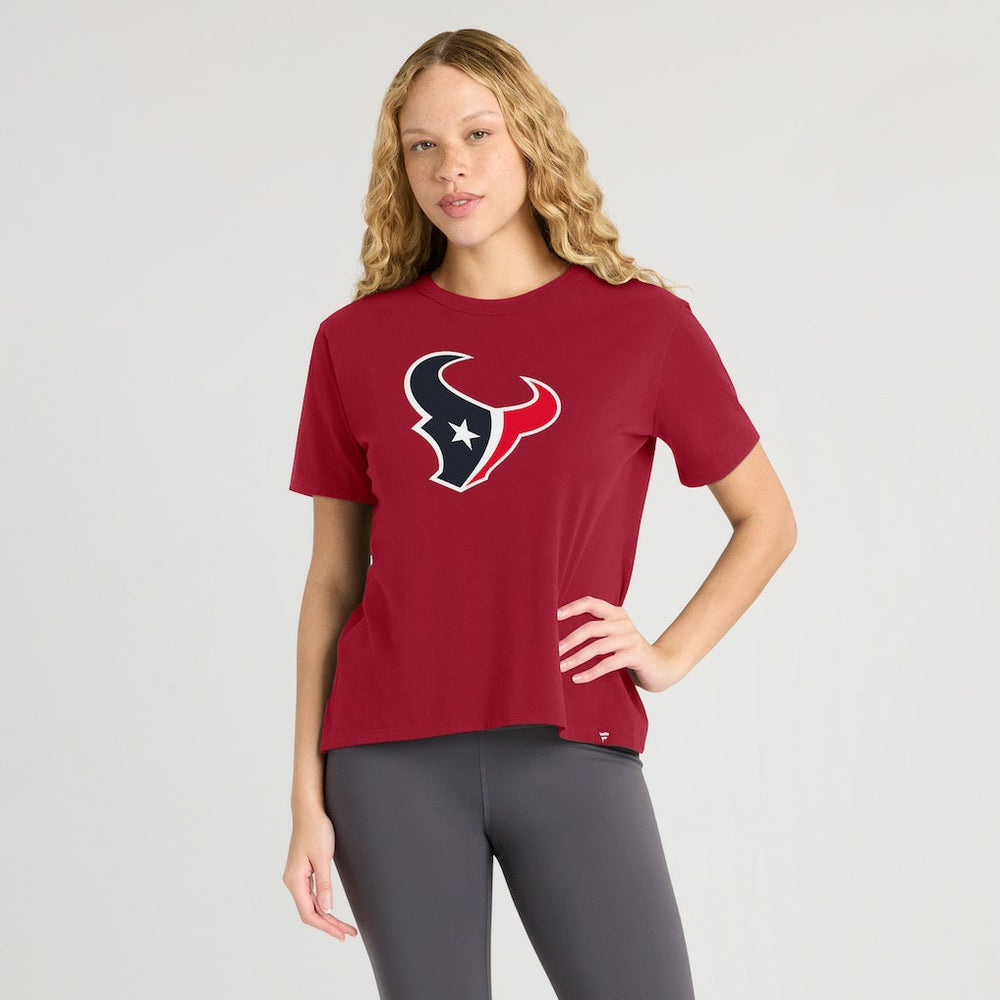 Houston Texans Women's Essential Legacy T-Shirt Red