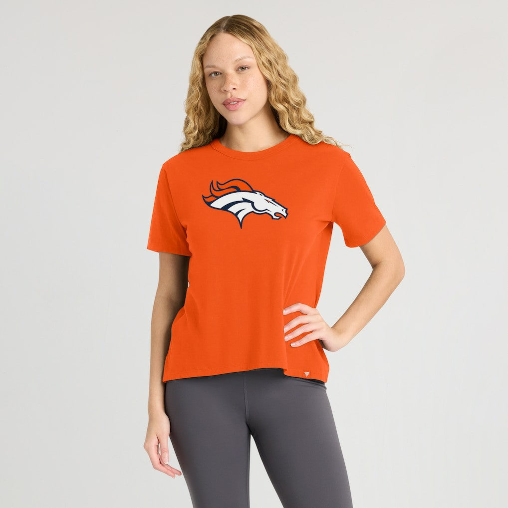Denver Broncos Women's Essential Legacy T-Shirt Orange