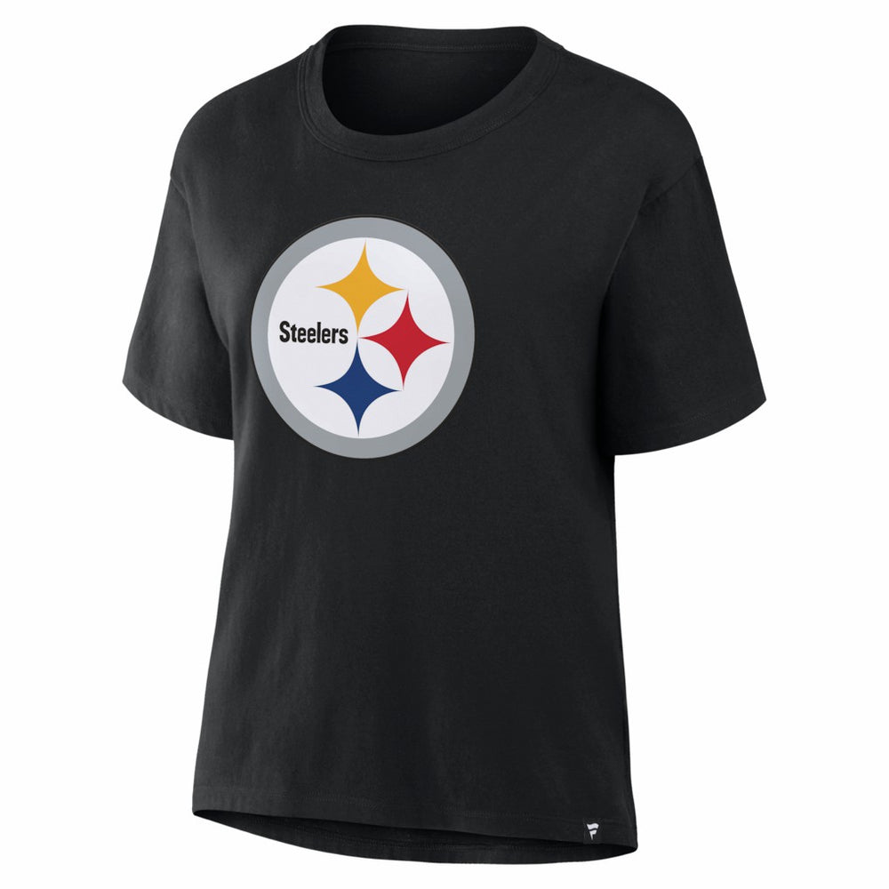 Pittsburgh Steelers Women's Essential Legacy T-Shirt Black