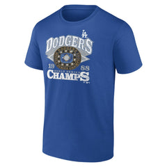 Los Angeles Dodgers 1988 World Series Champions T-Shirt - Royal T-shirts