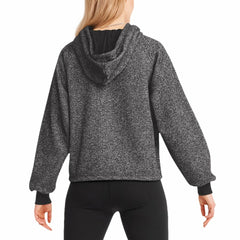 Cincinnati Bengals DKNY Sport Women's Debbie Dolman Raglan Pullover Hoodie Black