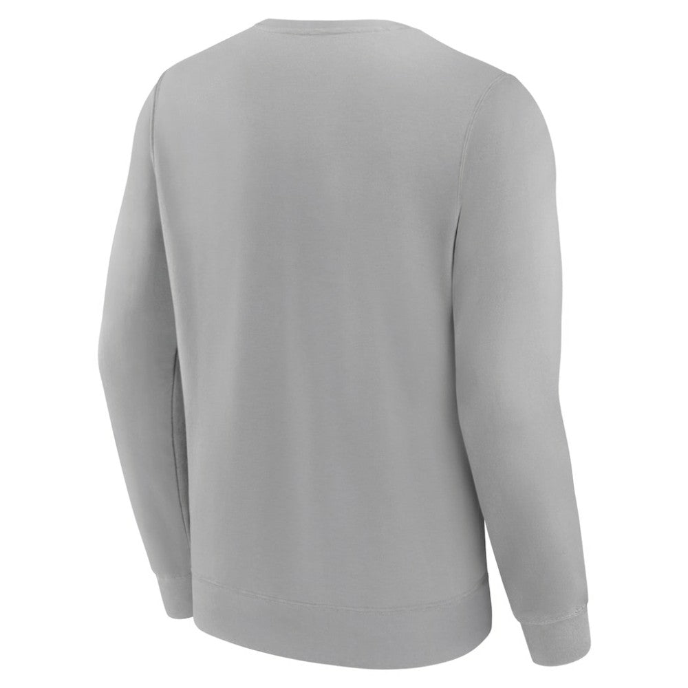 Minnesota Twins Heart & Soul Pullover Sweatshirt - Heather Gray Pullover