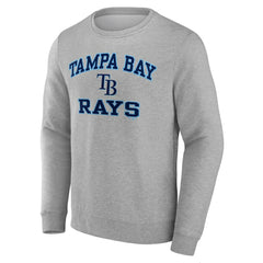 Tampa Bay Rays Heart & Soul Pullover Sweatshirt - Heather Gray Pullover