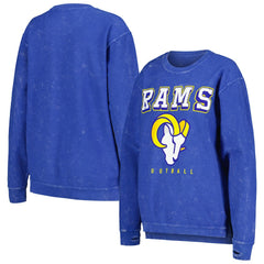 Los Angeles Rams G-III 4Her by Carl Banks Women's Comfy Cord Pullover Sweatshirt Royal