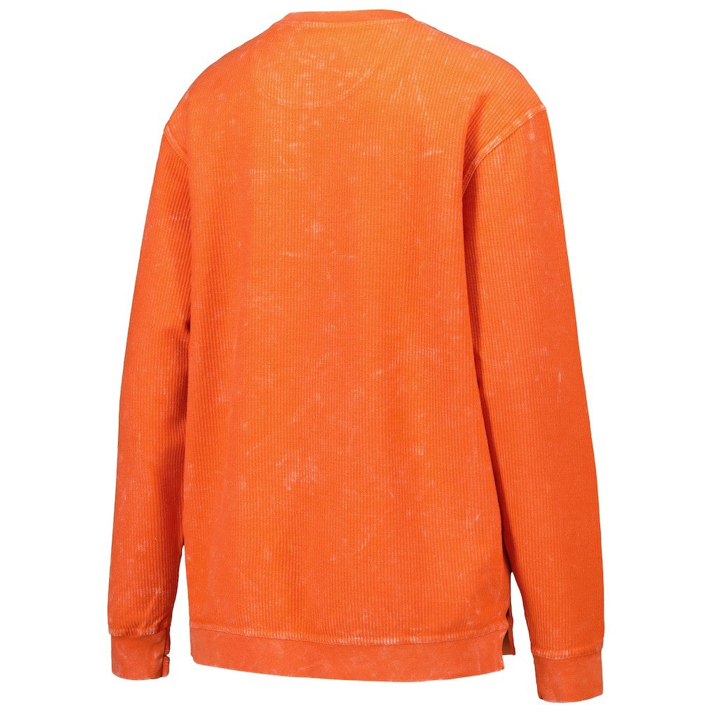 Miami Dolphins G-III 4Her by Carl Banks Women's Comfy Cord Pullover Sweatshirt Orange