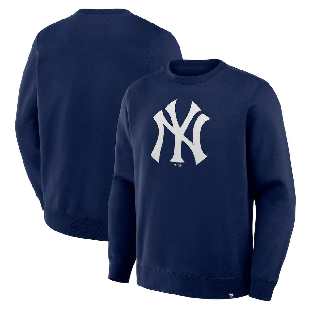 New York Yankees Fanatics Primary Logo Legacy Sweatshirt - Navy Sweatshirts