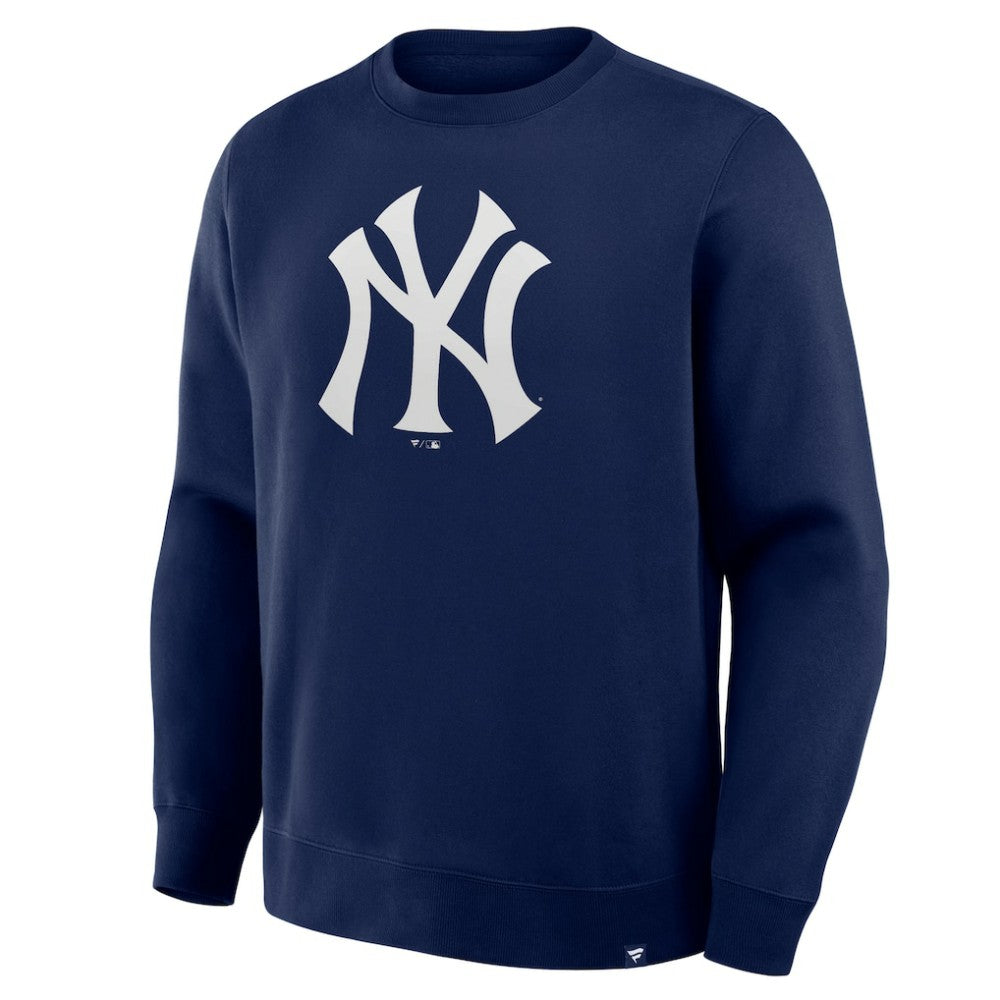 New York Yankees Fanatics Primary Logo Legacy Sweatshirt - Navy Sweatshirts