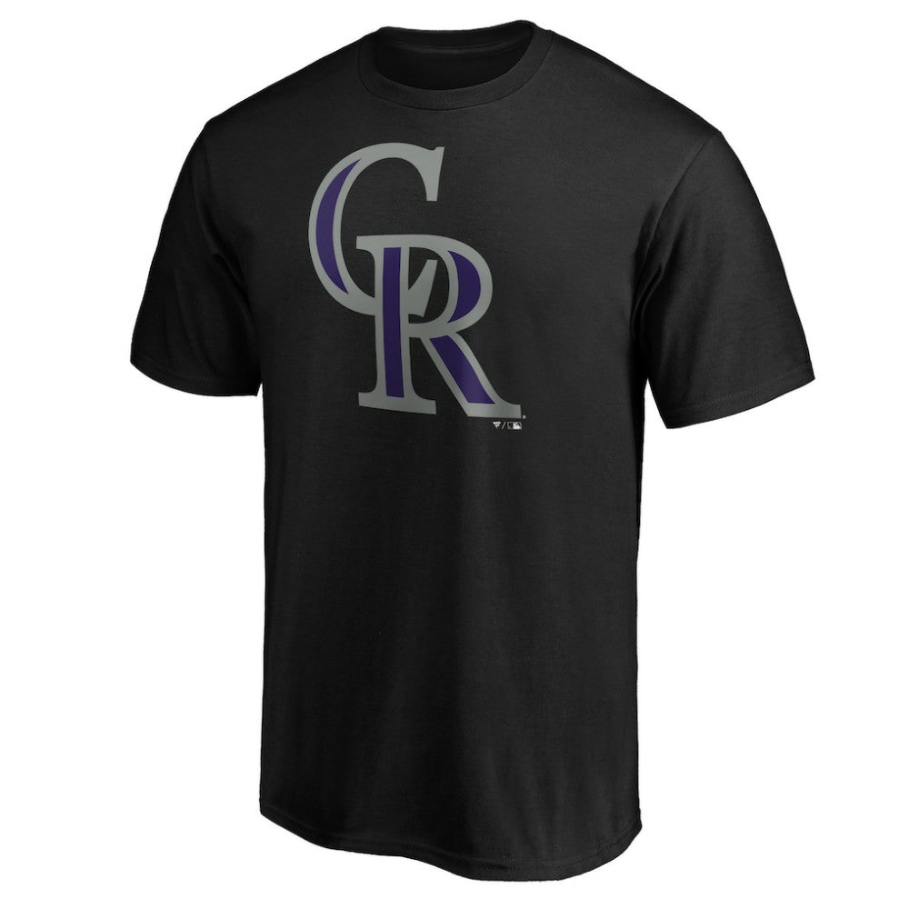 Charlie Blackmon Colorado Rockies Playmaker Name & Number T-Shirt - Black T-shirts