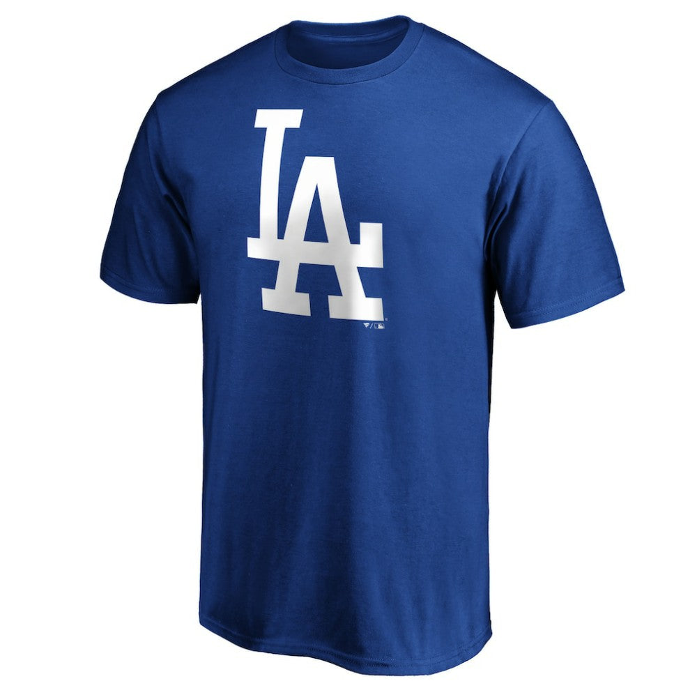 Clayton Kershaw Los Angeles Dodgers Playmaker Name & Number T-Shirt - Royal T-shirts
