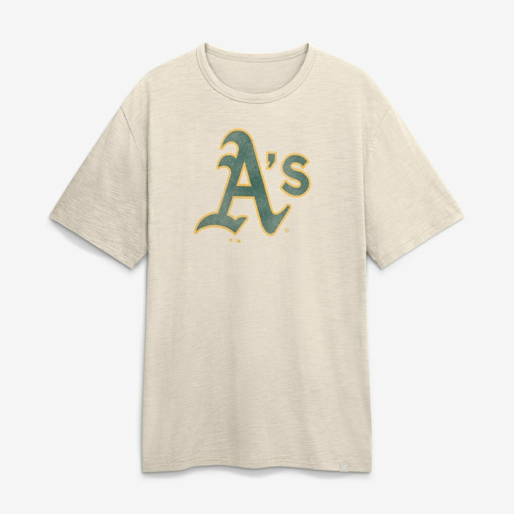 Athletics Fanatics Stadium Slub T-Shirt - Tan T-shirts