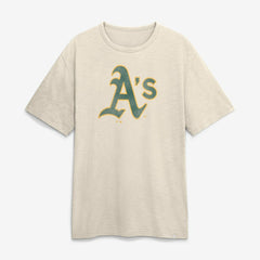Athletics Fanatics Stadium Slub T-Shirt - Tan T-shirts