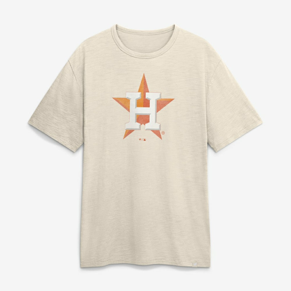 Houston Astros Fanatics Stadium Slub T-Shirt - Tan T-shirts