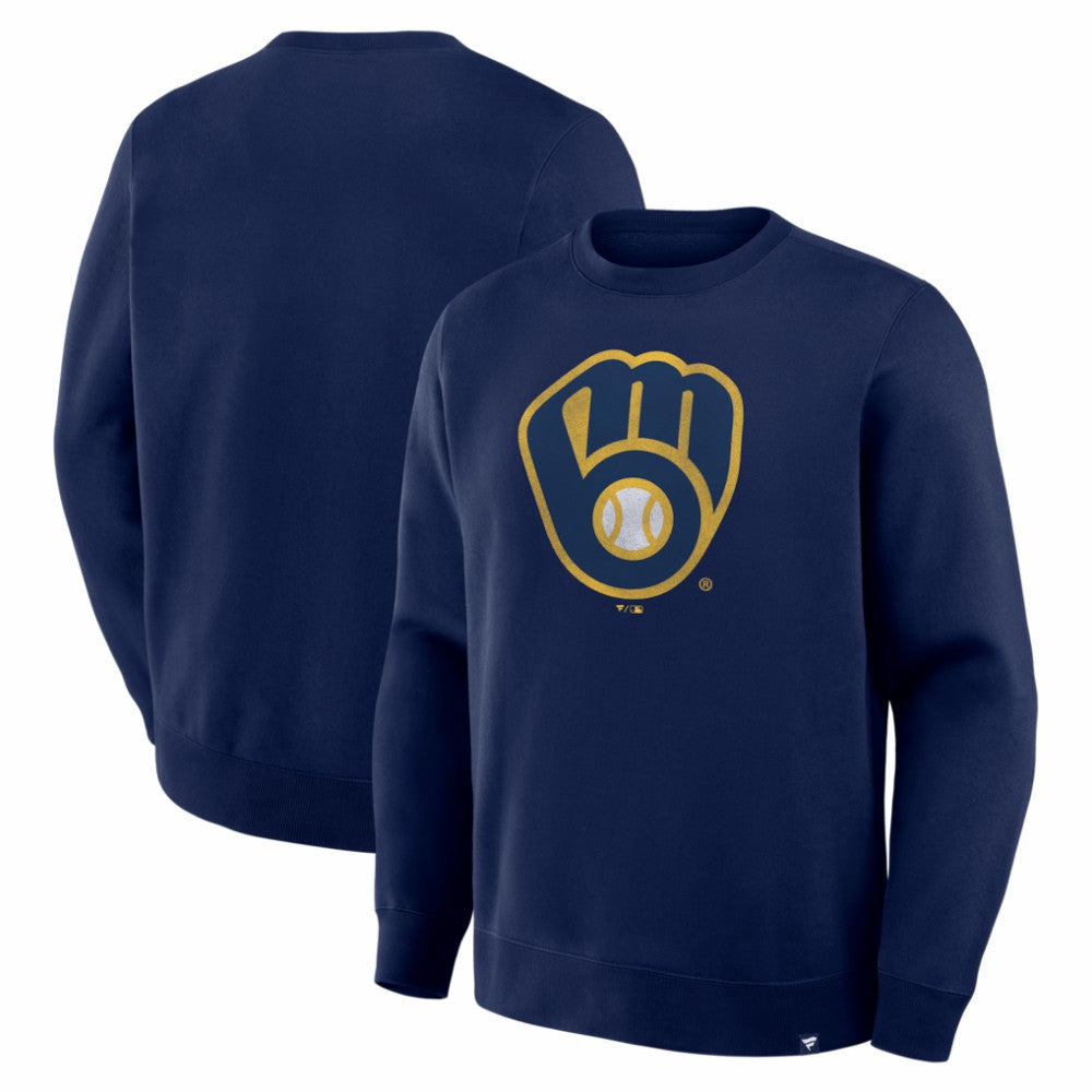 Milwaukee Brewers Fanatics Legacy Sweatshirt - Navy Sweatshirts