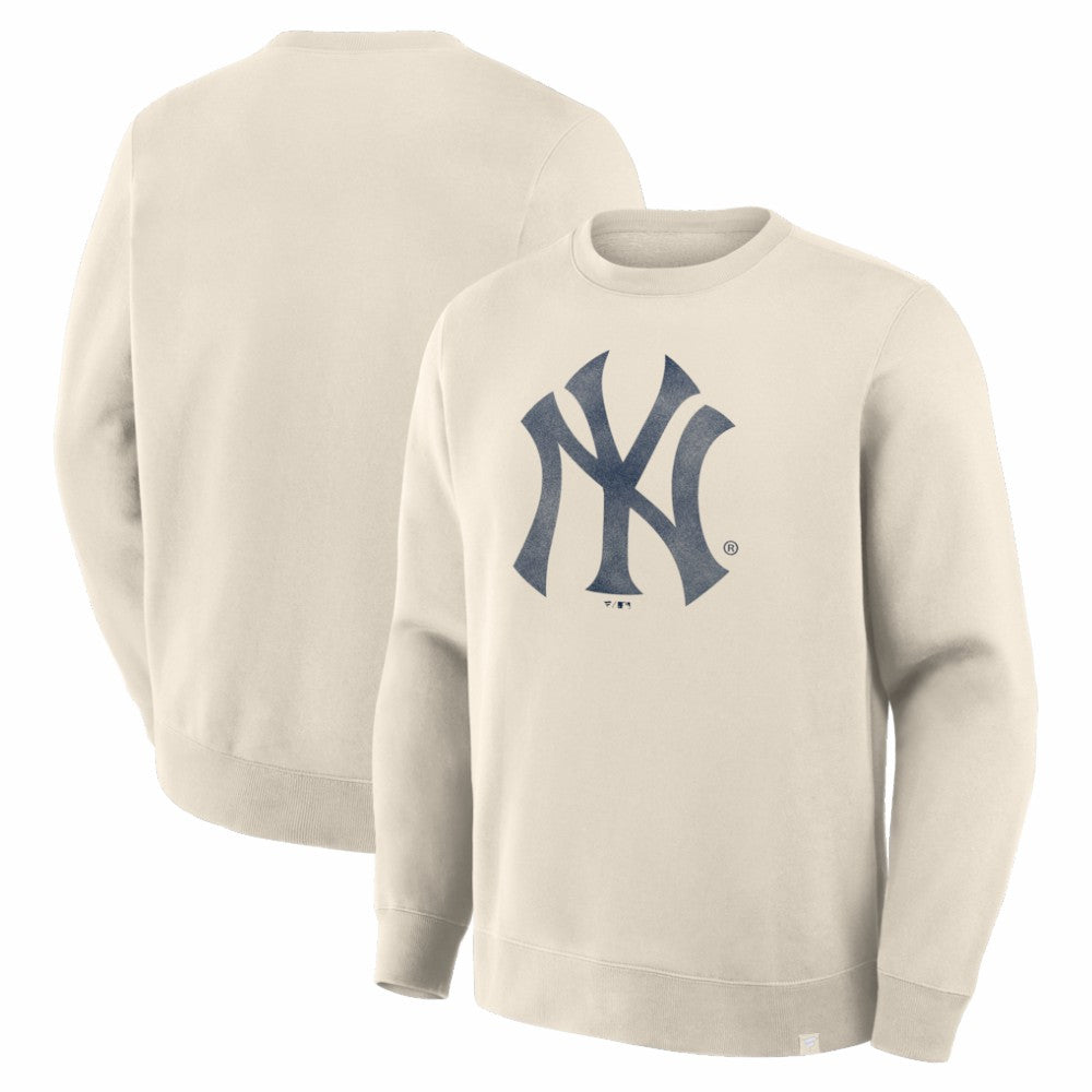 New York Yankees Fanatics Legacy Sweatshirt - Tan Sweatshirts