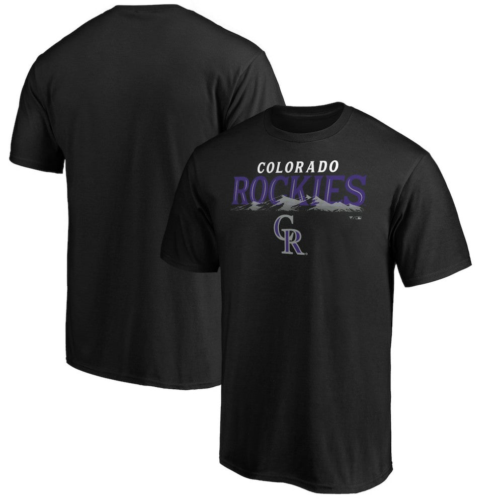 Colorado Rockies Team Adrenaline T-Shirt - Black T-shirts