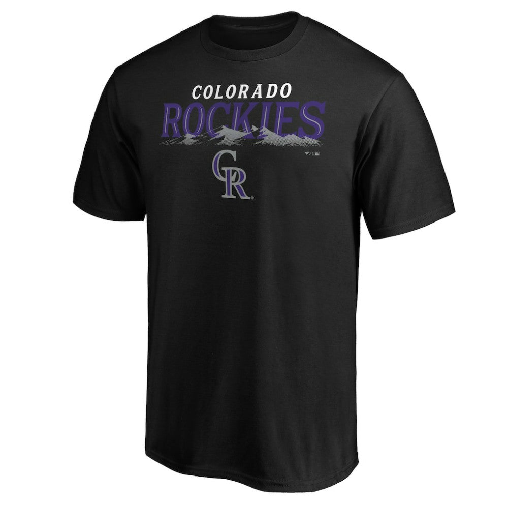 Colorado Rockies Team Adrenaline T-Shirt - Black T-shirts
