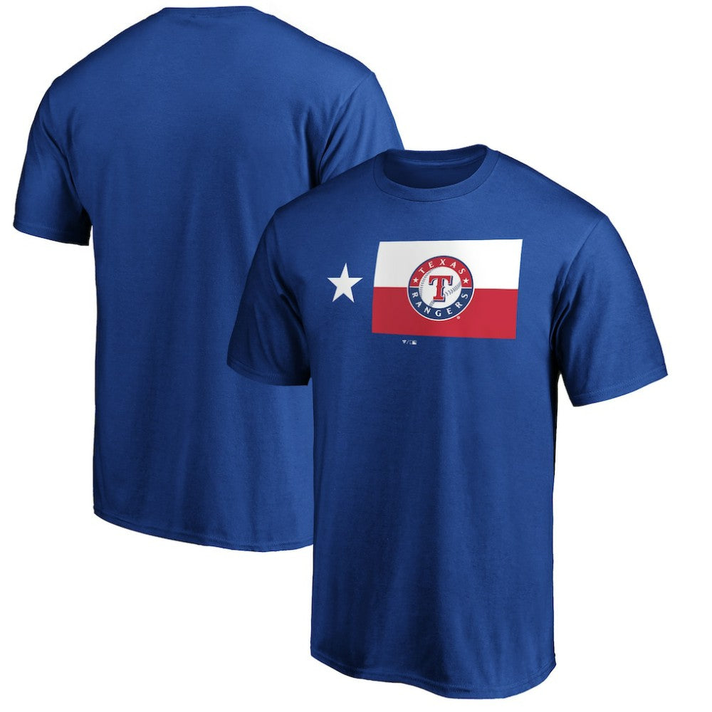 Texas Rangers Team Adrenaline T-Shirt - Royal T-shirts