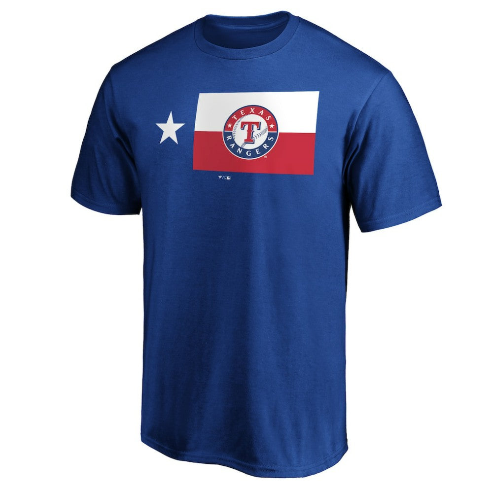 Texas Rangers Team Adrenaline T-Shirt - Royal T-shirts