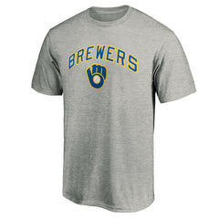 Milwaukee Brewers Cooperstown Collection Wahconah T-Shirt - Heather Gray T-shirts