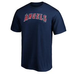 Los Angeles Angels Official Wordmark T-Shirt - Navy T-shirts