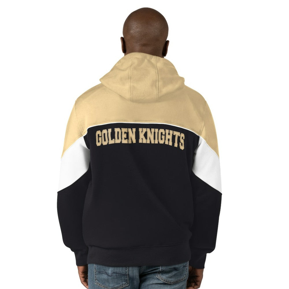 NHL Vegas Golden Knights Starter Power Forward Full-Zip Hoodie - Black/Gold