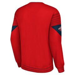 NHL Washington Capitals Starter Faceoff Pullover Sweatshirt - Red