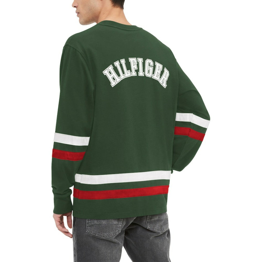 NHL Minnesota Wild Tommy Hilfiger Nolan Long Sleeve T-Shirt - Green