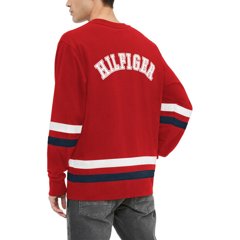 NHL Washington Capitals Tommy Hilfiger Nolan Long Sleeve T-Shirt - Red
