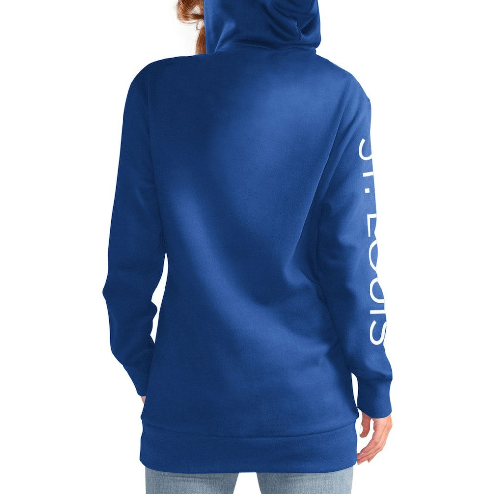 NHL St. Louis Blues G-III 4Her by Carl Banks Women's Overtime Pullover Hoodie - Blue