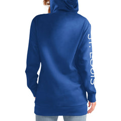 NHL St. Louis Blues G-III 4Her by Carl Banks Women's Overtime Pullover Hoodie - Blue