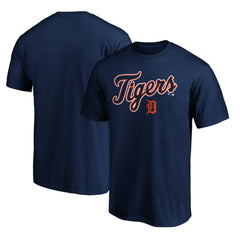 Detroit Tigers Series Sweep T-Shirt - Navy T-shirts