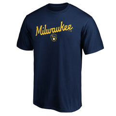 Milwaukee Brewers Series Sweep T-Shirt - Navy T-shirts
