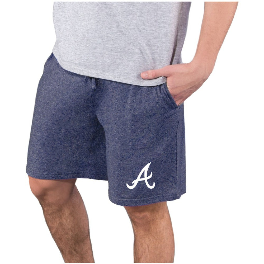 Atlanta Braves Concepts Sport Quest Knit Jam Shorts - Navy Shorts