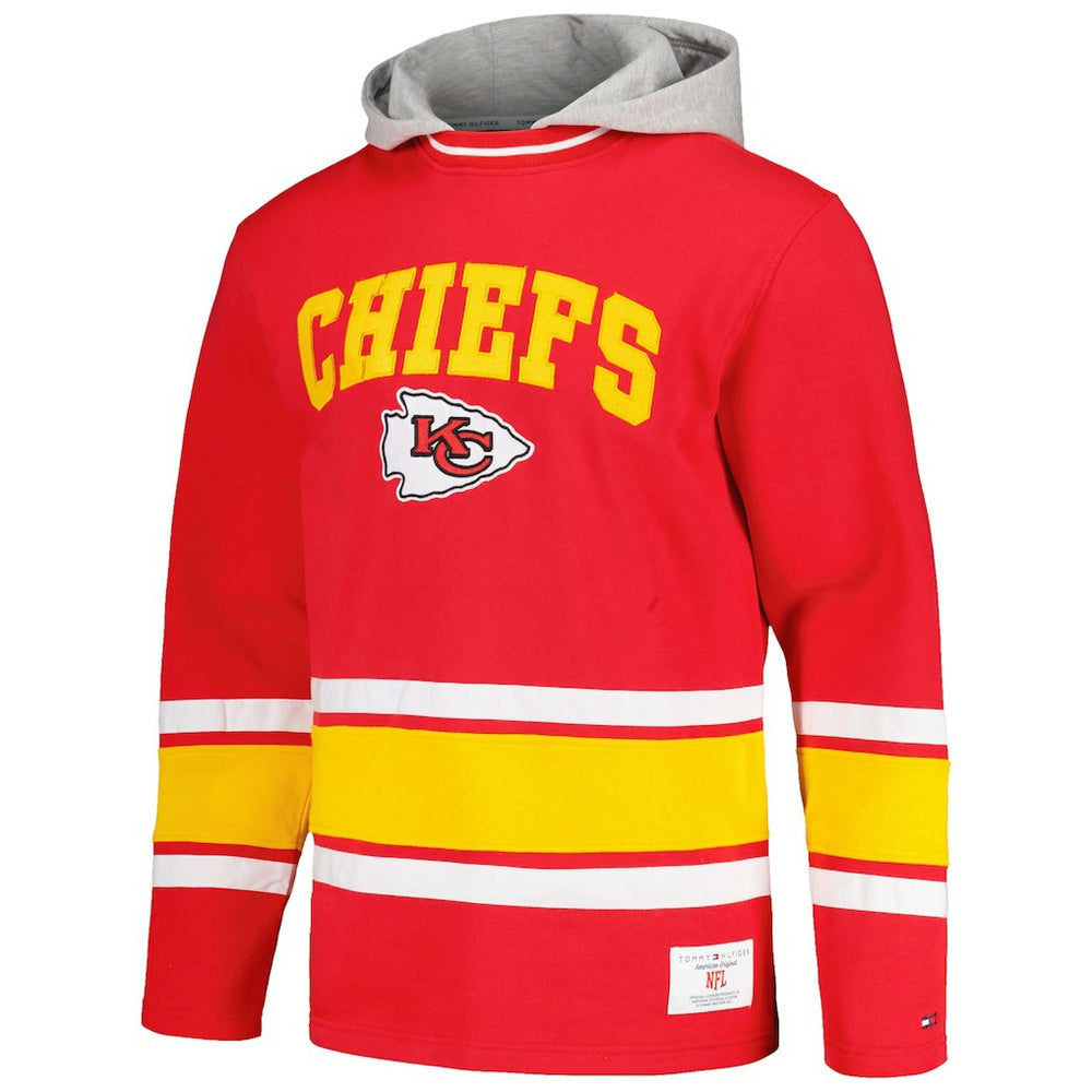 Kansas City Chiefs Tommy Hilfiger Ivan Fashion Pullover Hoodie Red