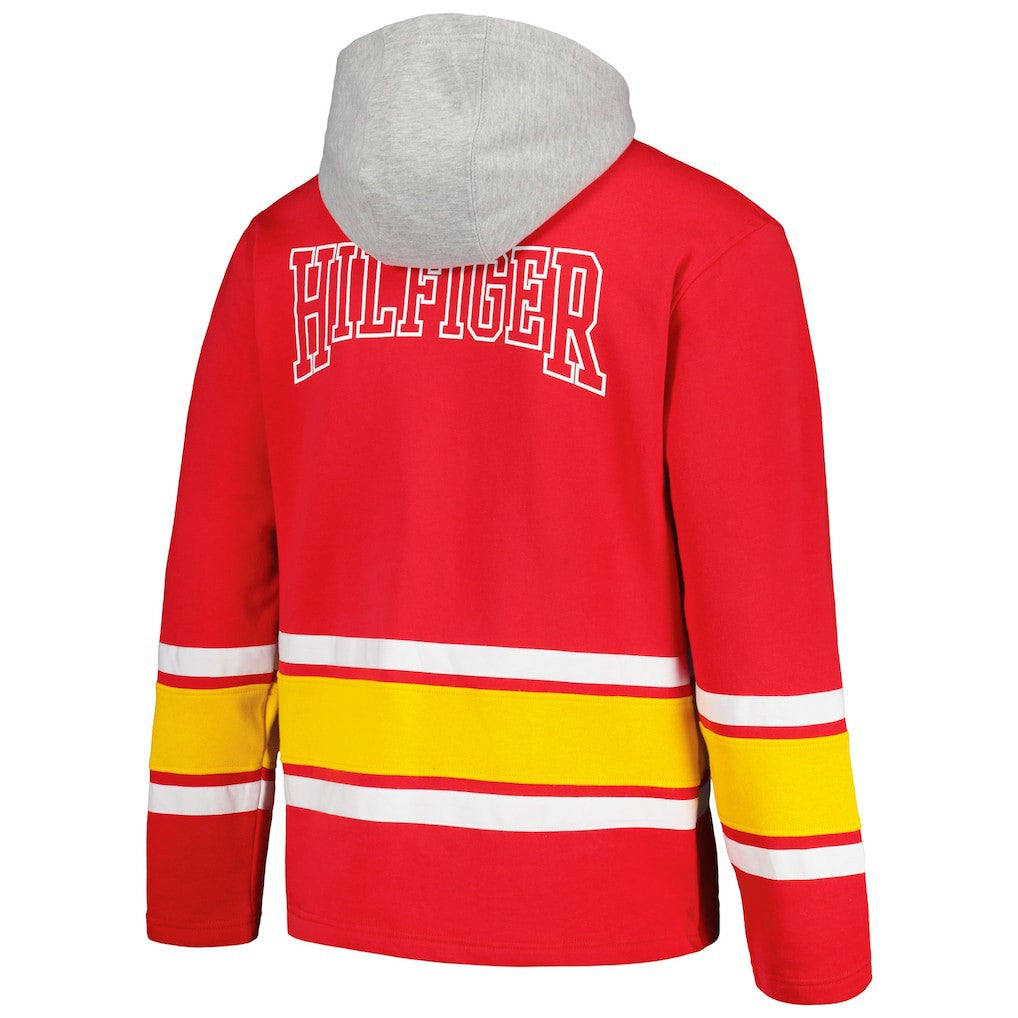 Kansas City Chiefs Tommy Hilfiger Ivan Fashion Pullover Hoodie Red