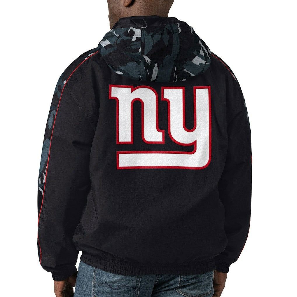New York Giants Starter Thursday Night Gridiron Full-Zip Hoodie Black