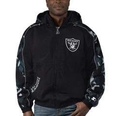 Las Vegas Raiders Starter Thursday Night Gridiron Full-Zip Hoodie Black