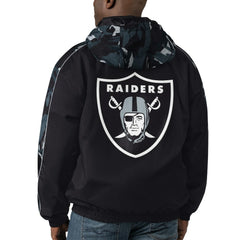 Las Vegas Raiders Starter Thursday Night Gridiron Full-Zip Hoodie Black