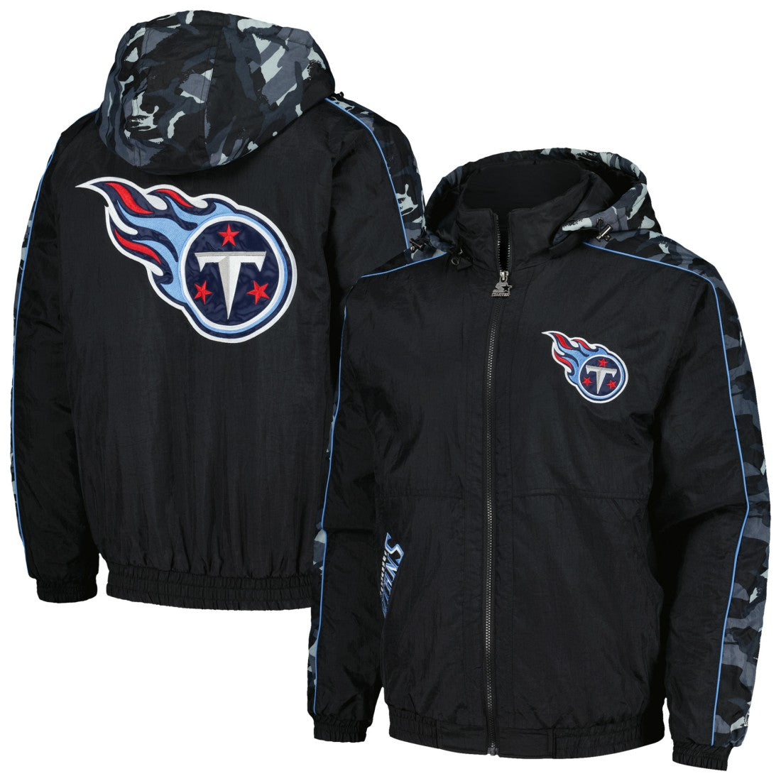 Tennessee Titans Starter Thursday Night Gridiron Full-Zip Hoodie Black