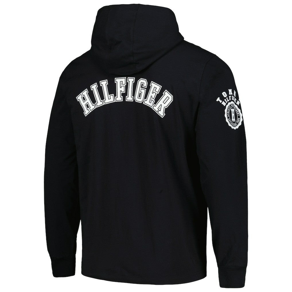 Las Vegas Raiders Tommy Hilfiger Morgan Long Sleeve Hoodie T-Shirt Black