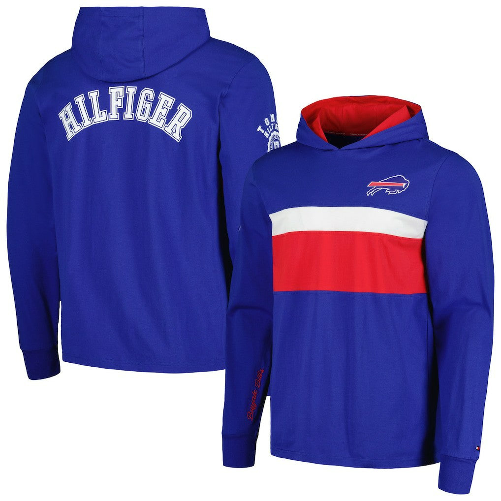 Buffalo Bills Tommy Hilfiger Morgan Long Sleeve Hoodie T-Shirt Royal