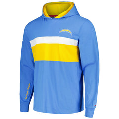 Los Angeles Chargers Tommy Hilfiger Morgan Long Sleeve Hoodie T-Shirt Powder Blue
