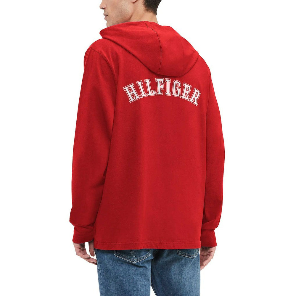 Atlanta Falcons Tommy Hilfiger Morgan Long Sleeve Hoodie T-Shirt Red
