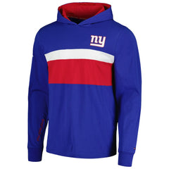 New York Giants Tommy Hilfiger Morgan Long Sleeve Hoodie T-Shirt Royal