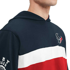 Houston Texans Tommy Hilfiger Morgan Long Sleeve Hoodie T-Shirt Navy