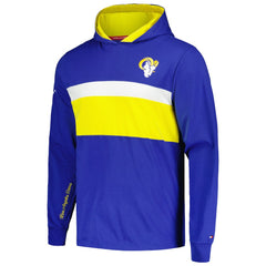 Los Angeles Rams Tommy Hilfiger Morgan Long Sleeve Hoodie T-Shirt Royal
