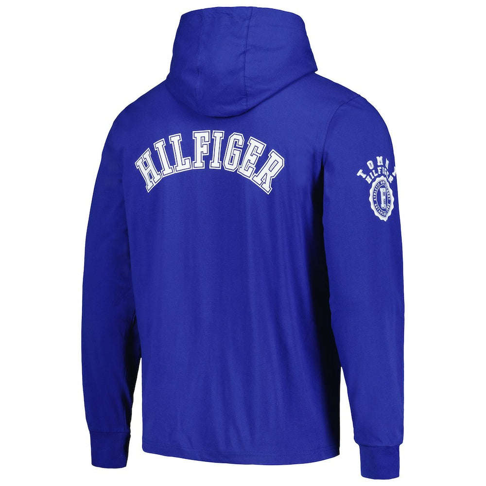 Los Angeles Rams Tommy Hilfiger Morgan Long Sleeve Hoodie T-Shirt Royal