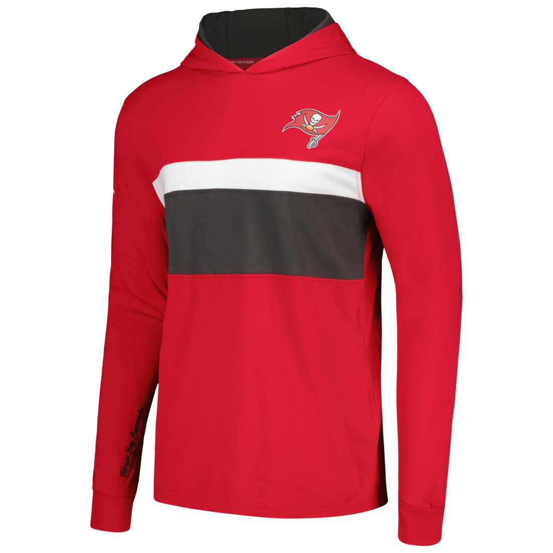 Tampa Bay Buccaneers Tommy Hilfiger Morgan Long Sleeve Hoodie T-Shirt Red