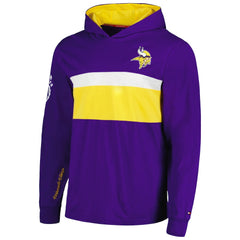 Minnesota Vikings Tommy Hilfiger Morgan Long Sleeve Hoodie T-Shirt Purple