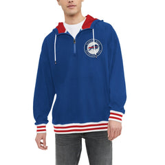 Buffalo Bills Tommy Hilfiger Aaron Quarter-Zip Hoodie Royal